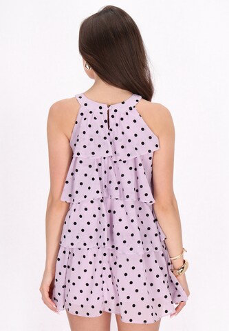 Robe faina en violet