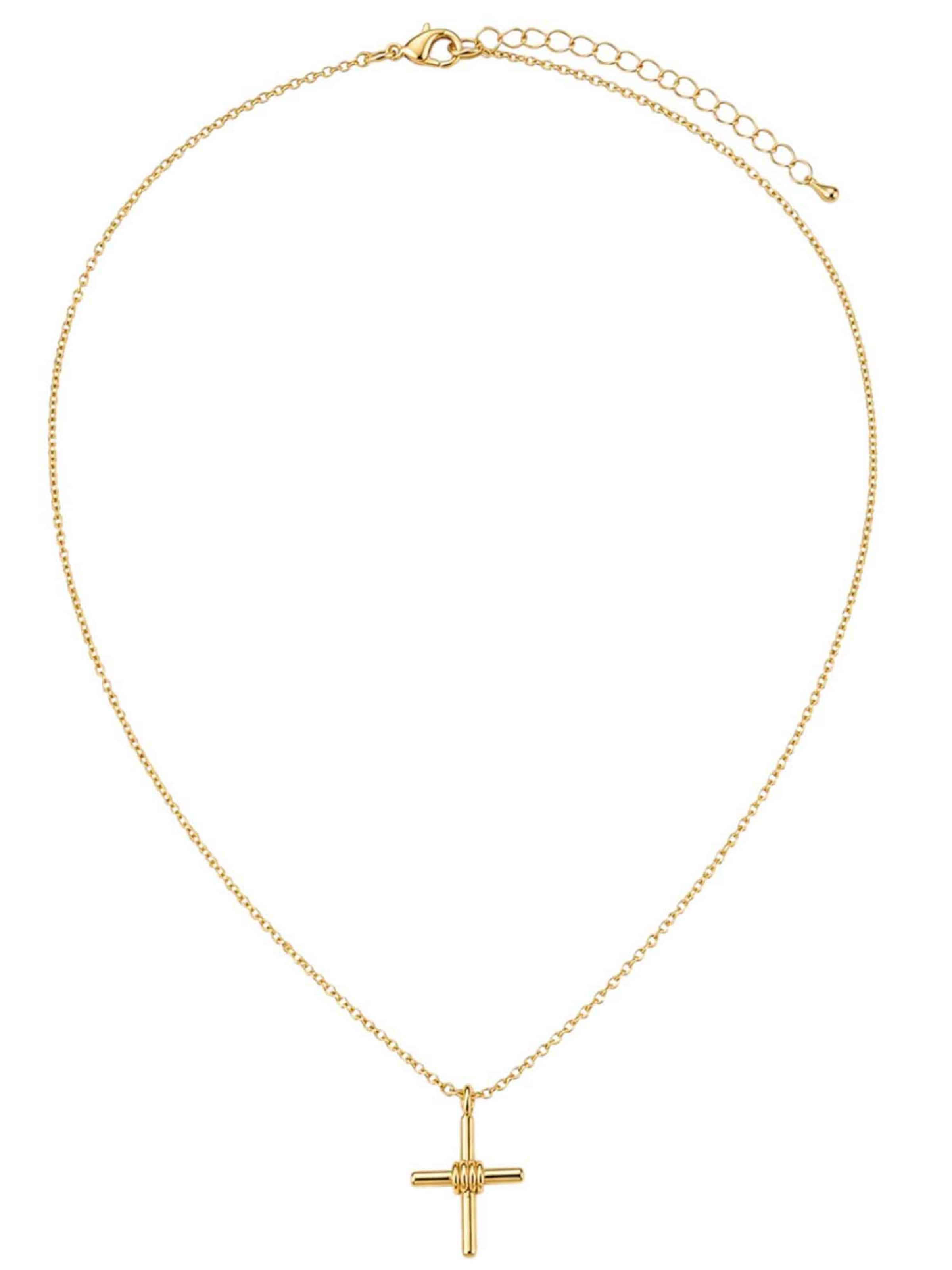 RteRme Necklace 'Eris Cross necklace' in Onesize in Gold, Item view