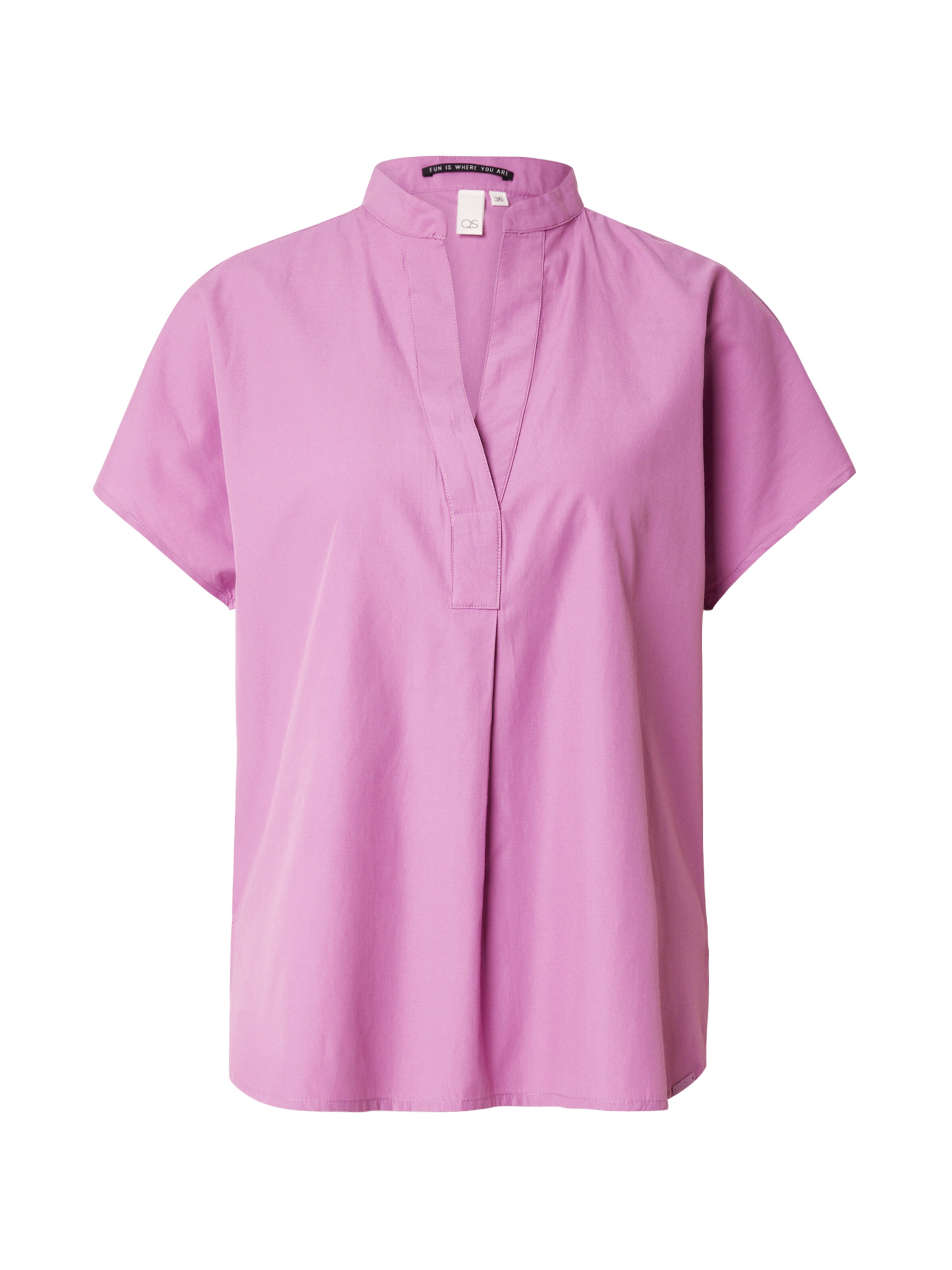QS Bluse in Lila: Vorderseite