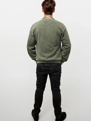 A Question Of (AQO) Sweatshirt 'Acid' i grøn