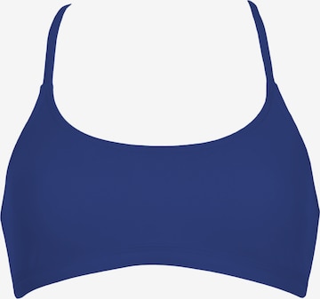 VIVIDBustier Bikini gornji dio - plava boja: prednji dio