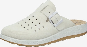 FLY FLOT Clogs in Beige: Vorderseite
