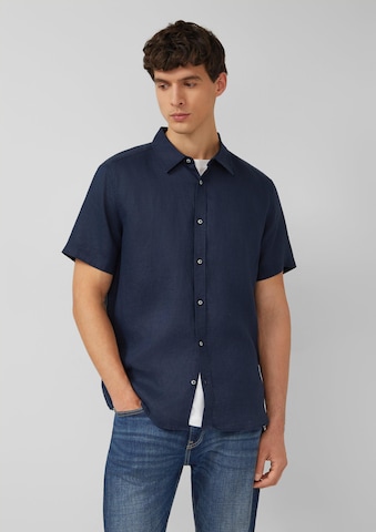 Coupe regular Chemise s.Oliver en bleu : devant