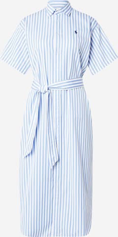 Polo Ralph Lauren Blusenkleid in Blau: Vorderseite