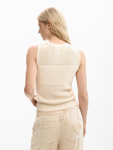 Pull-over Desigual en beige