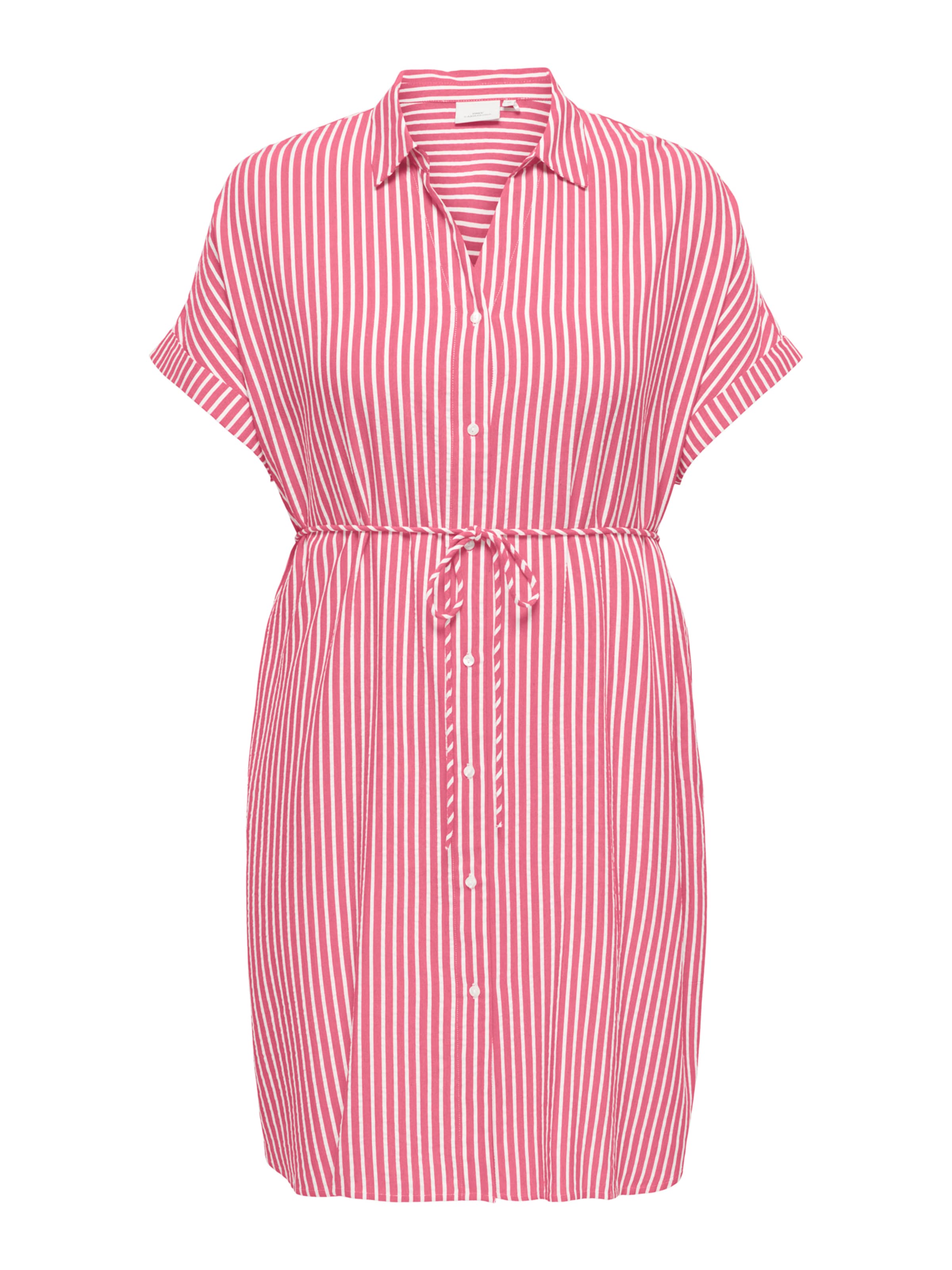 Abito camicia 'CARPENNA' di ONLY Carmakoma in rosa: frontale
