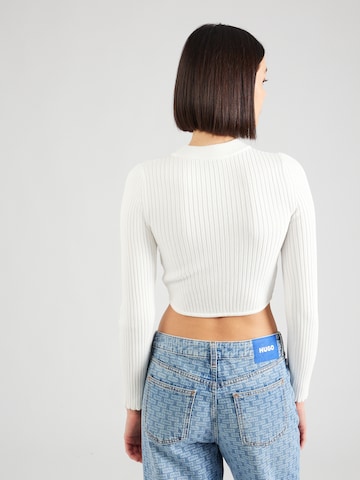 Pull-over 'Succorie_B' HUGO en blanc