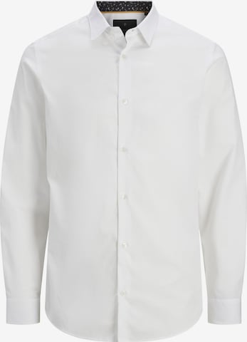 Chemise JACK & JONES en blanc : devant
