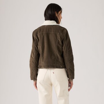 LEVI'S ® Демисезонная куртка 'Original Sherpa Trucker' в Зеленый