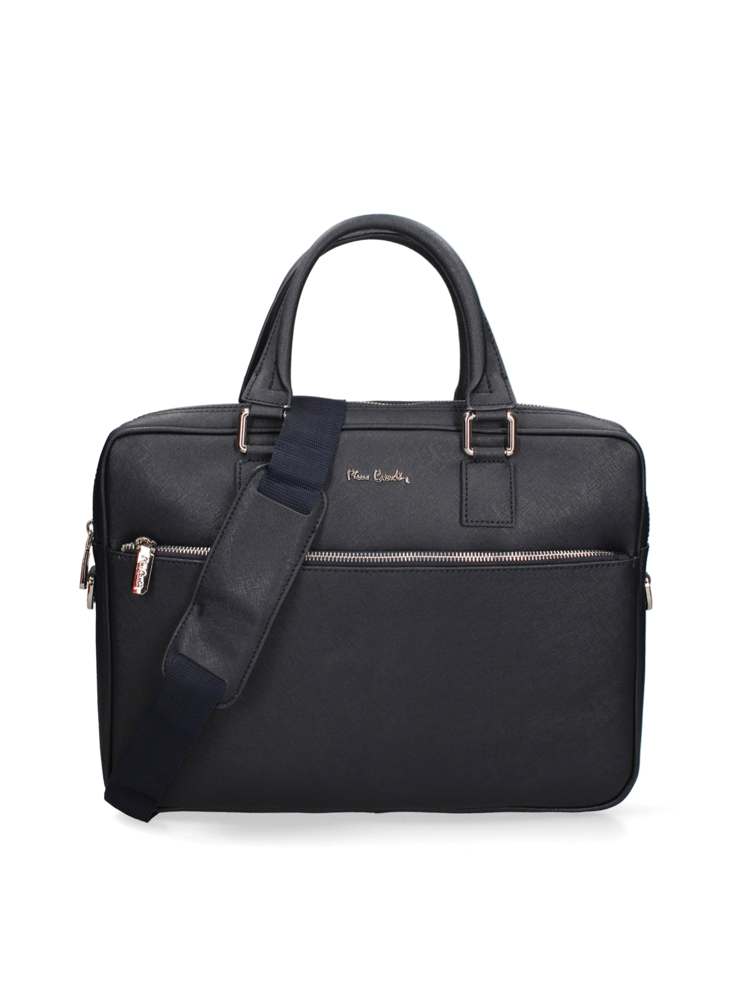 Porte-documents PIERRE CARDIN en bleu : devant