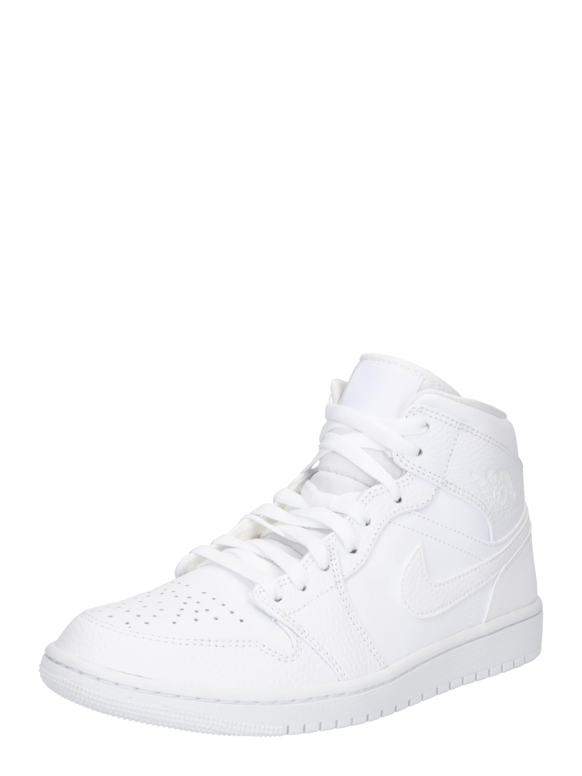 balts Jordan Augstie brīvā laika apavi 'Air Jordan 1': no priekšpuses