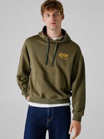 Red Bull Racing x Pepe Jeans Sweatshirt 'MARKER SCRIPT' in Groen