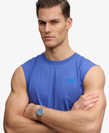 T-Shirt 'Essential' Superdry & Co en bleu
