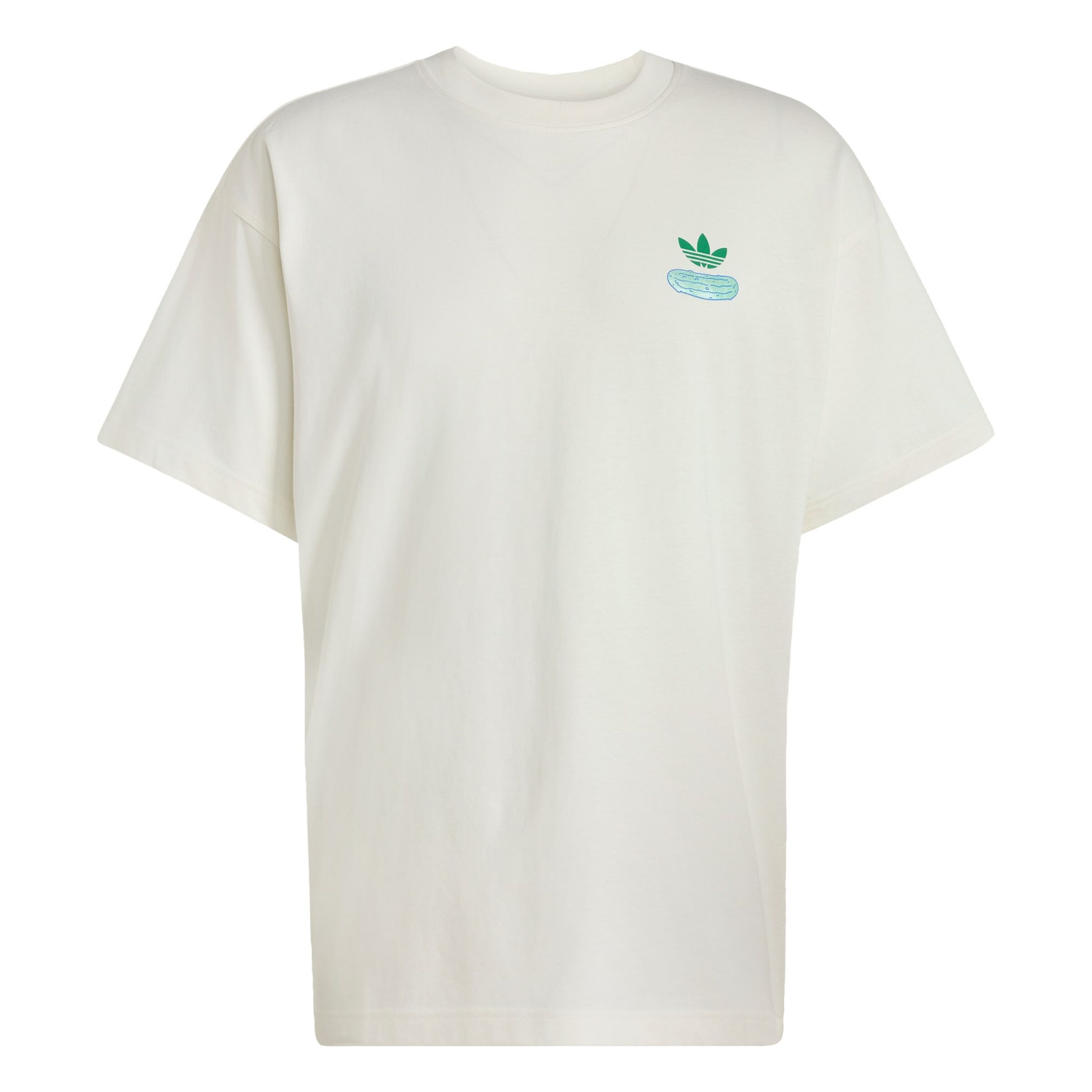 ADIDAS ORIGINALS Shirt 'Gurken' in M in Blue / Green / White, Item view