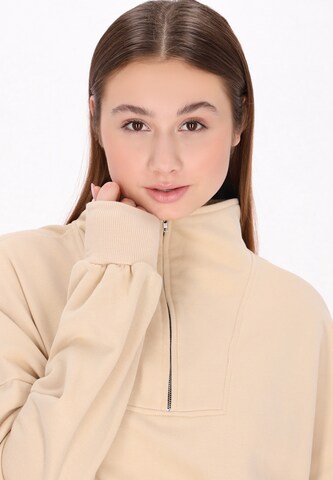 myMo ATHLSR Sweatshirt in Beige