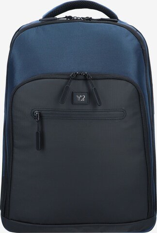 Y Not? Backpack 'Vovager' in Blue: front