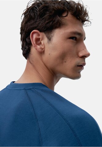 Born Living Yoga Sweatshirt 'Hughes' in Blauw