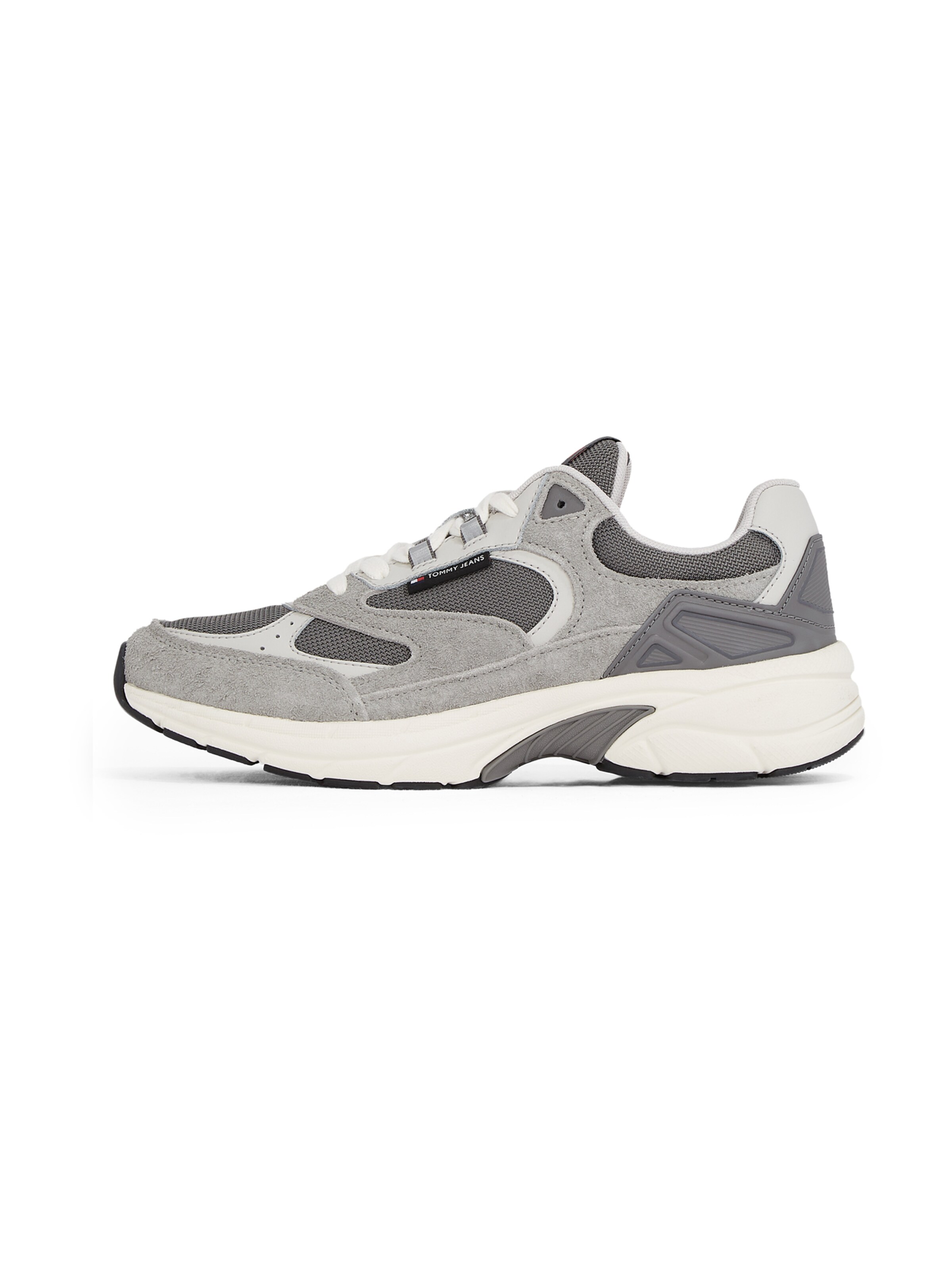 Sneaker bassa di Tommy Jeans in grigio: frontale