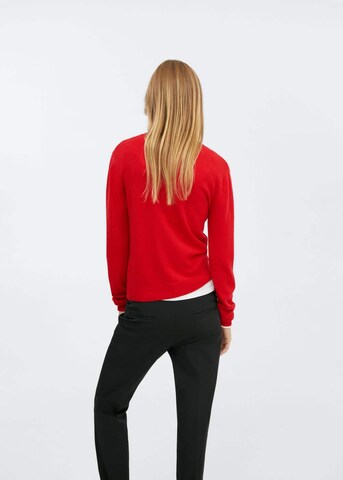 MANGO Sweater 'Serrano' in Red