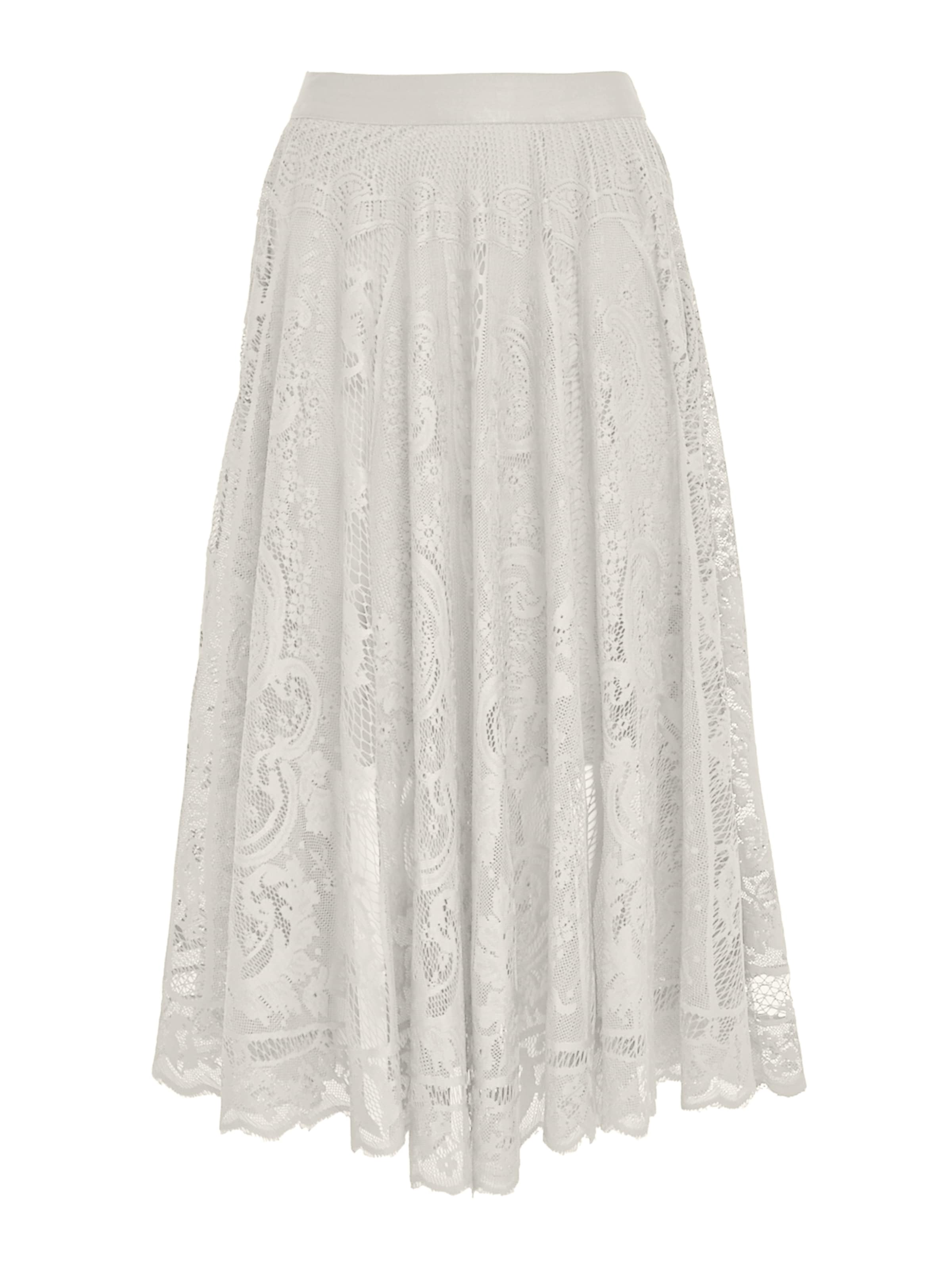 Jupe 'Greta' Peppercorn en blanc : devant