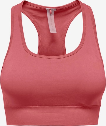 Soutien-gorge de sport ONLY PLAY en rose : devant