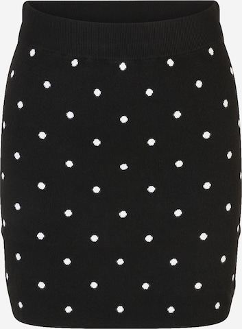 River Island Petite Rok in Zwart: voorkant