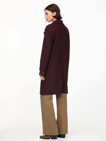 Manteau mi-saison Pull&Bear en rouge