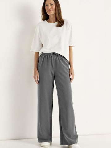 Cellbes of Sweden Wide leg Broek in Grijs