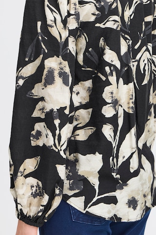 Fransa - Blusa 'FRAriana' em preto