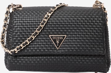 Sac à bandoulière 'ETEL' GUESS en noir : devant