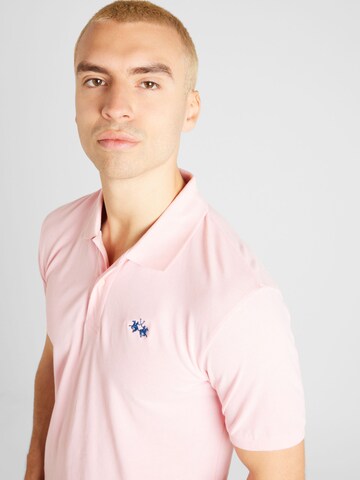 La Martina Shirt in Roze