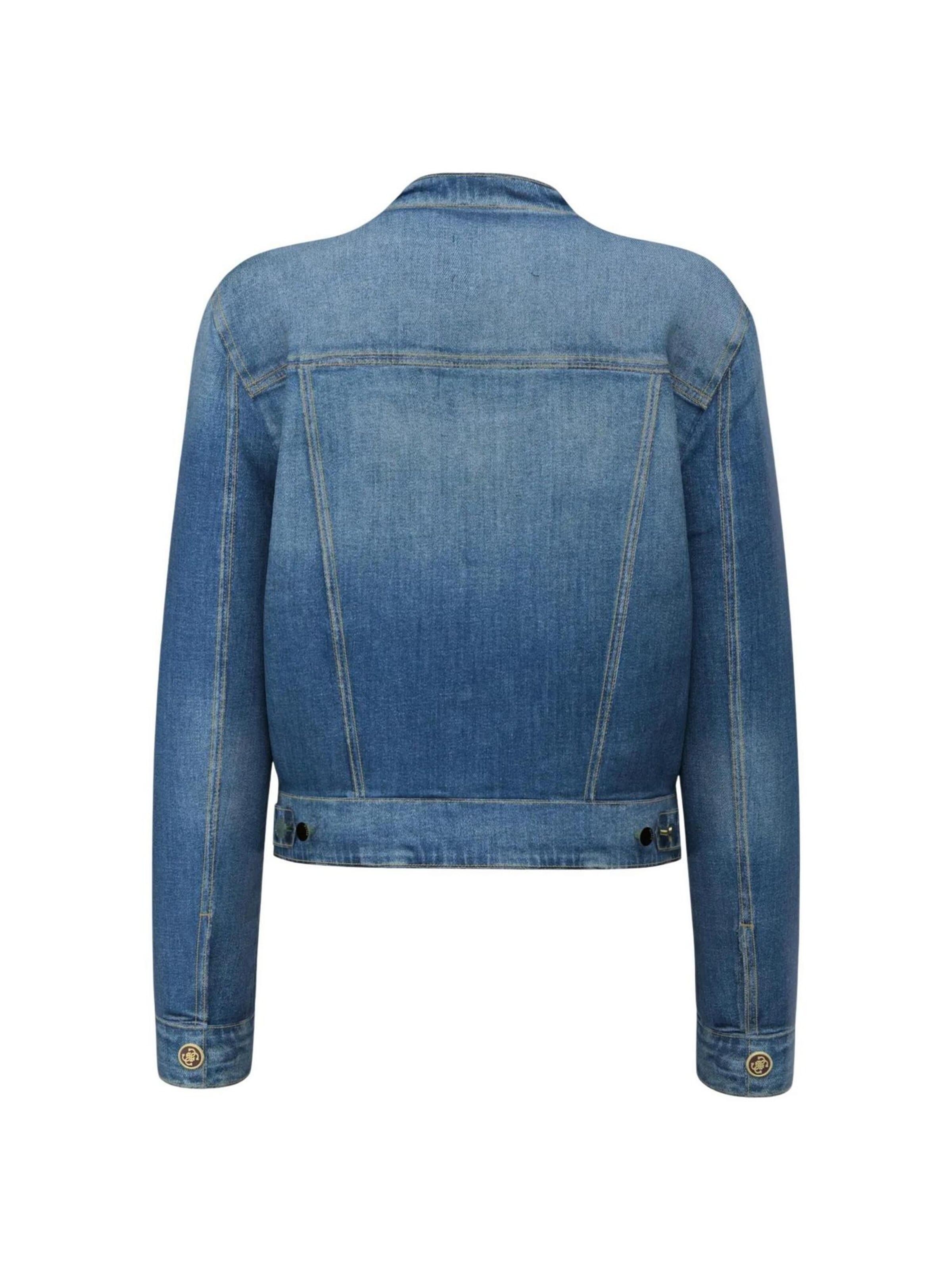 GUESS Tussenjas 'IVY JACKET W6YN03 D1341' in Blauw