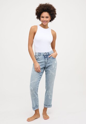 Angels Regular 7/8 Jeans 'Darleen Crop' in Blau