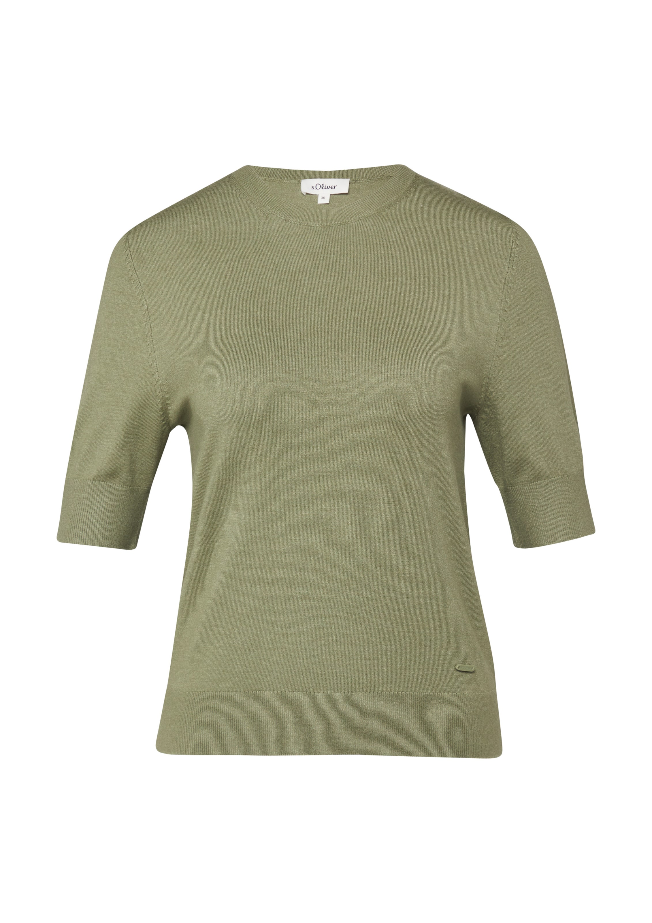 s.Oliver Sweater in Green: front