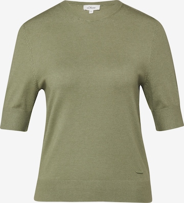 s.Oliver Sweater in Green: front