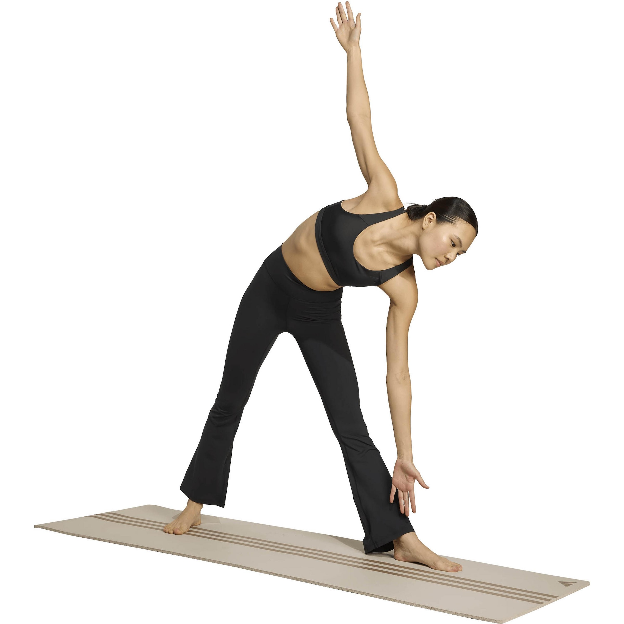 Evazați Pantaloni sport 'All Me Ess' de la ADIDAS PERFORMANCE pe negru