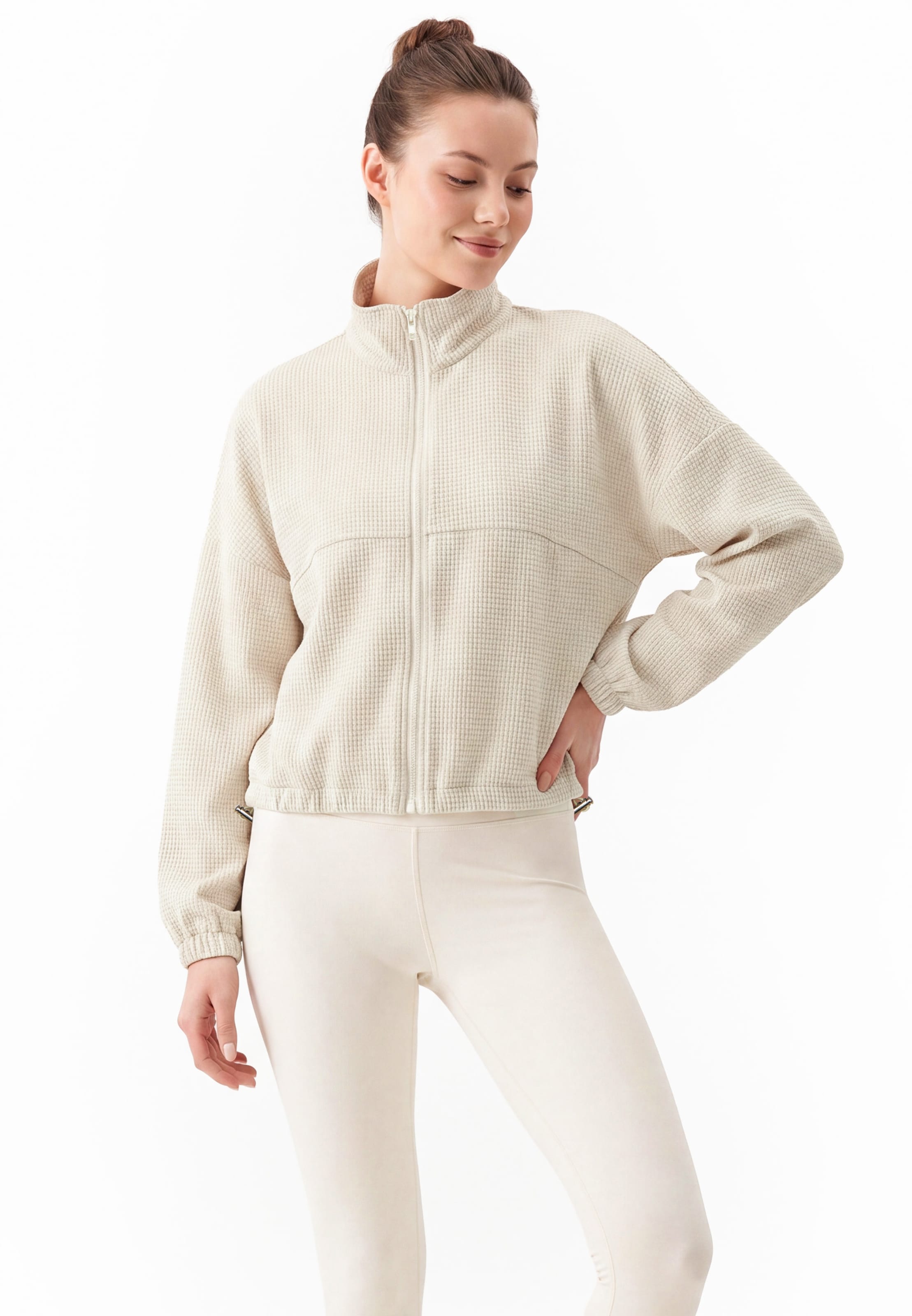 myMo ATHLSR - Chaqueta de entretiempo en beige: frente