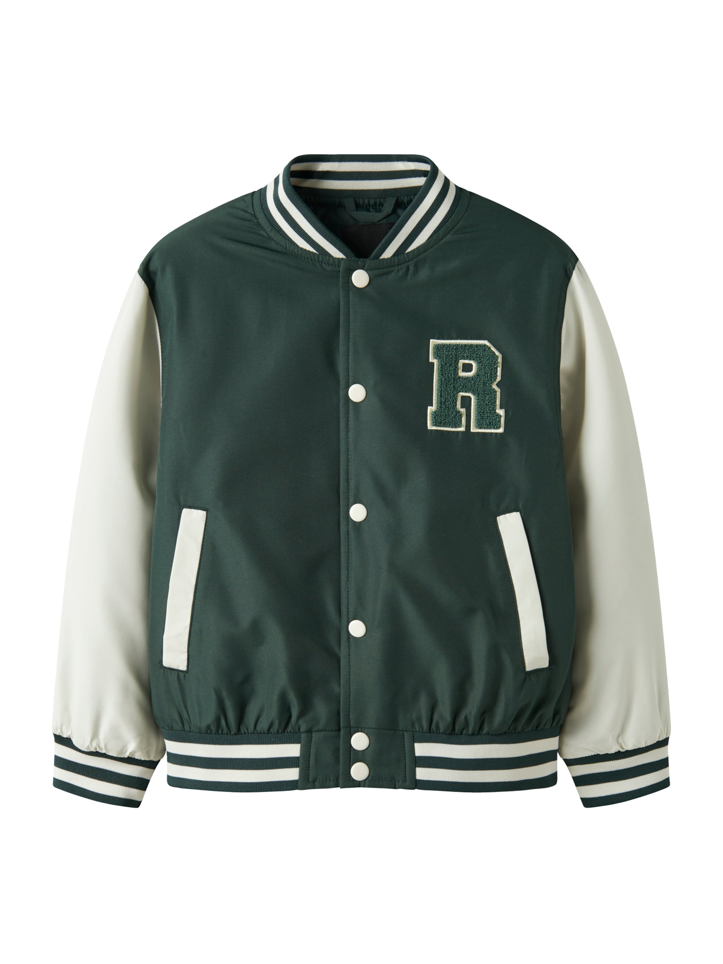 NAME ITPrijelazna jakna 'NKMMains' - zelena boja: prednji dio