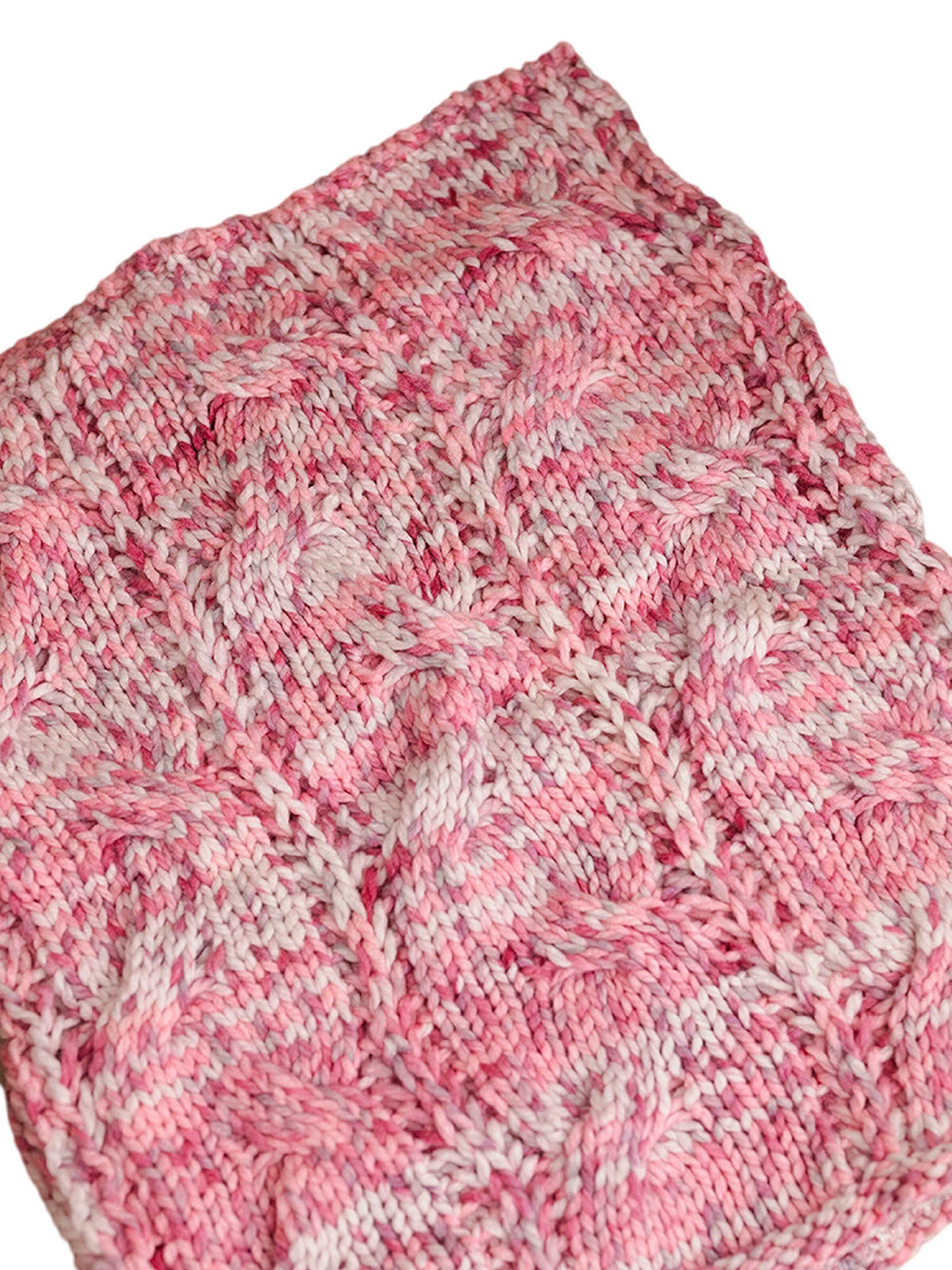Lumera Kruhová šála – pink