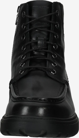 GEOX Lace-Up Boots in Black