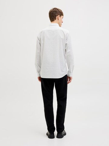 JJ Rebel Regular fit Πουκάμισο 'JREBGAVIN' σε λευκό