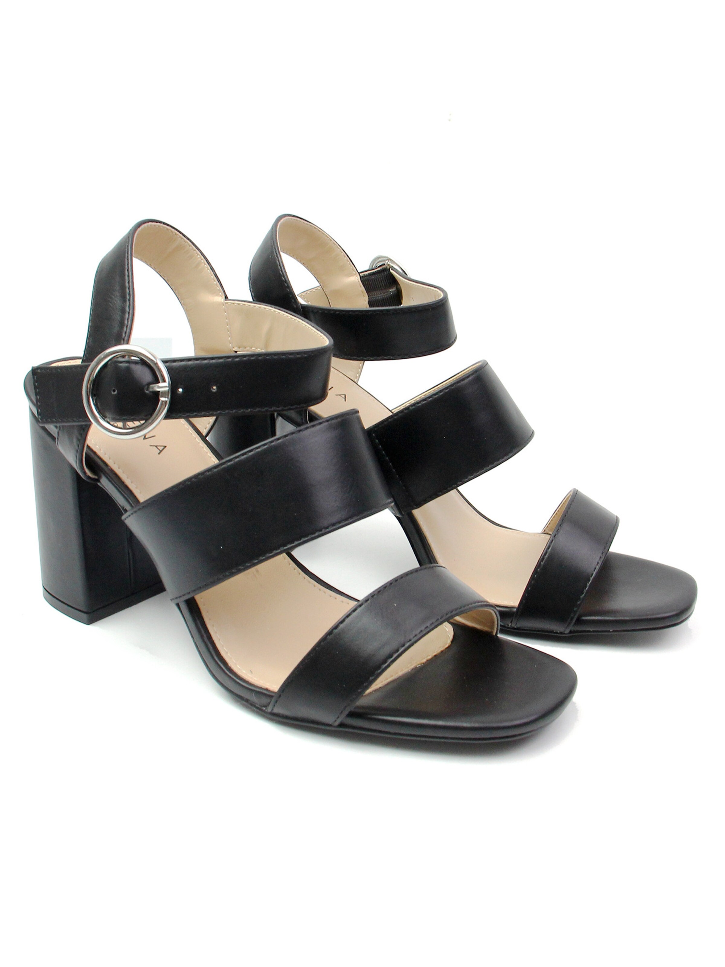 Celena Sandali s paščki 'Charlyn' | črna barva