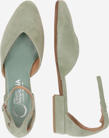 Donna Carolina - Sapato Slip-on 'MABEL CRIS' em cinzento