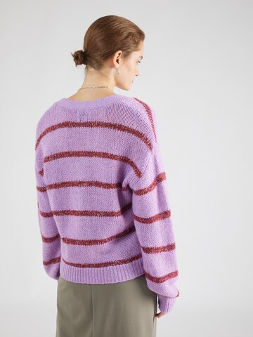 Cardigan 'TARA' NÜMPH en violet