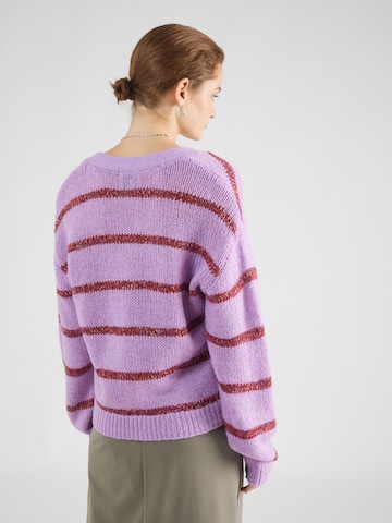 Cardigan 'TARA' NÜMPH en violet