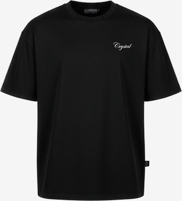 Crystal Paris Shirt 'Laville' in Zwart: voorkant