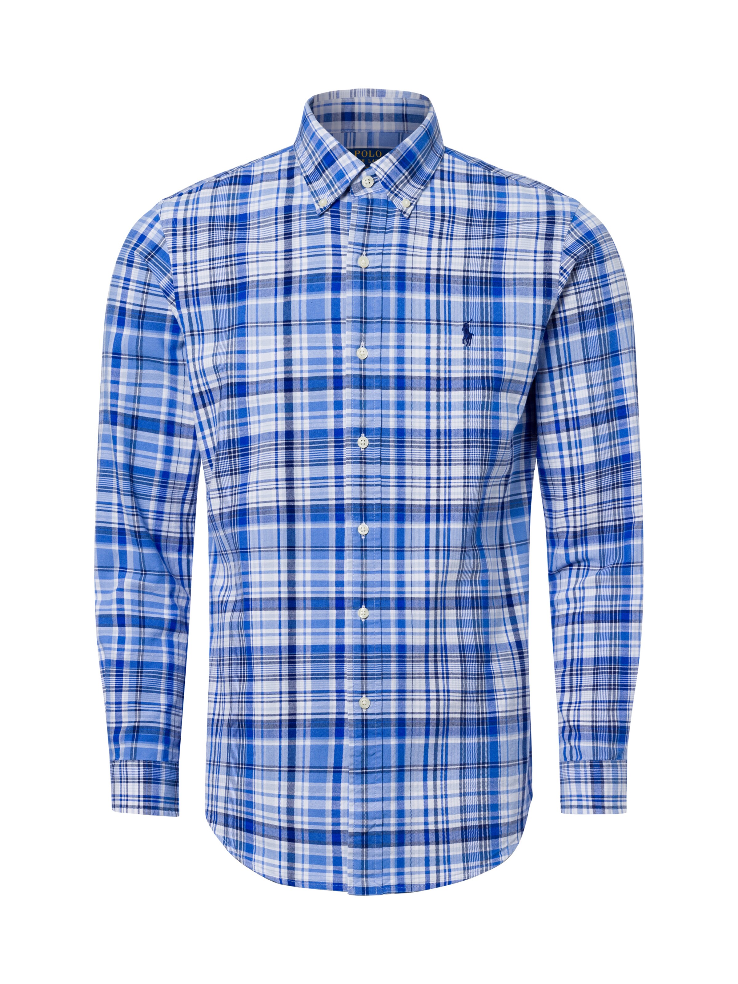 Polo Ralph Lauren Regular Fit Hemd ' ' in Blau: Vorderseite