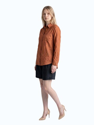 Viore Blouse in Brown