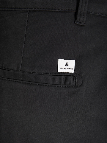 JACK & JONES - regular Pantalón chino 'Bill' en negro