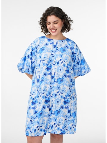 Zizzi Kleid 'Vsol' in Blau